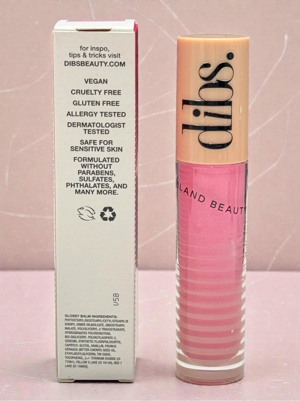 DIBS Go To Glossy Balm Lip Gloss – Italian Soda 7.4ml
